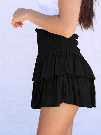 Women's Casual Fashion All-Match Cake Short Skirt