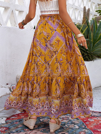 New Bohemian Beach Dress Oversize Skirt