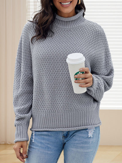 Women's loose long sleeve thermal sweater top